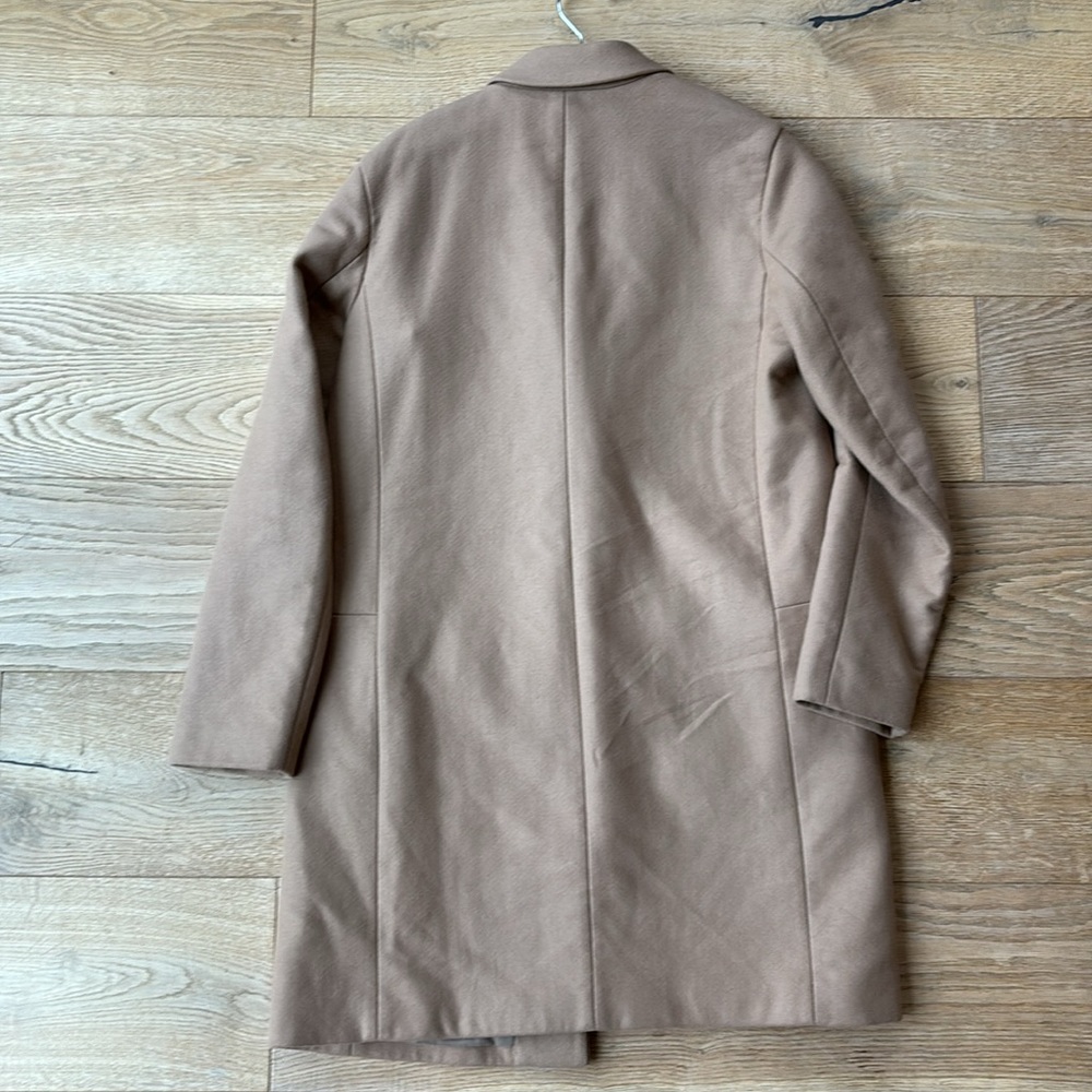 Theory Camel Coat, Size M - image 5